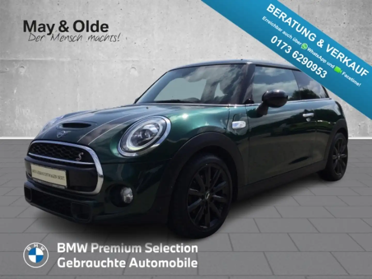 MINI Cooper S Leder LED Sperrdiff. Mehrzonenklima 2-Zonen-Klimaa Grün - 1