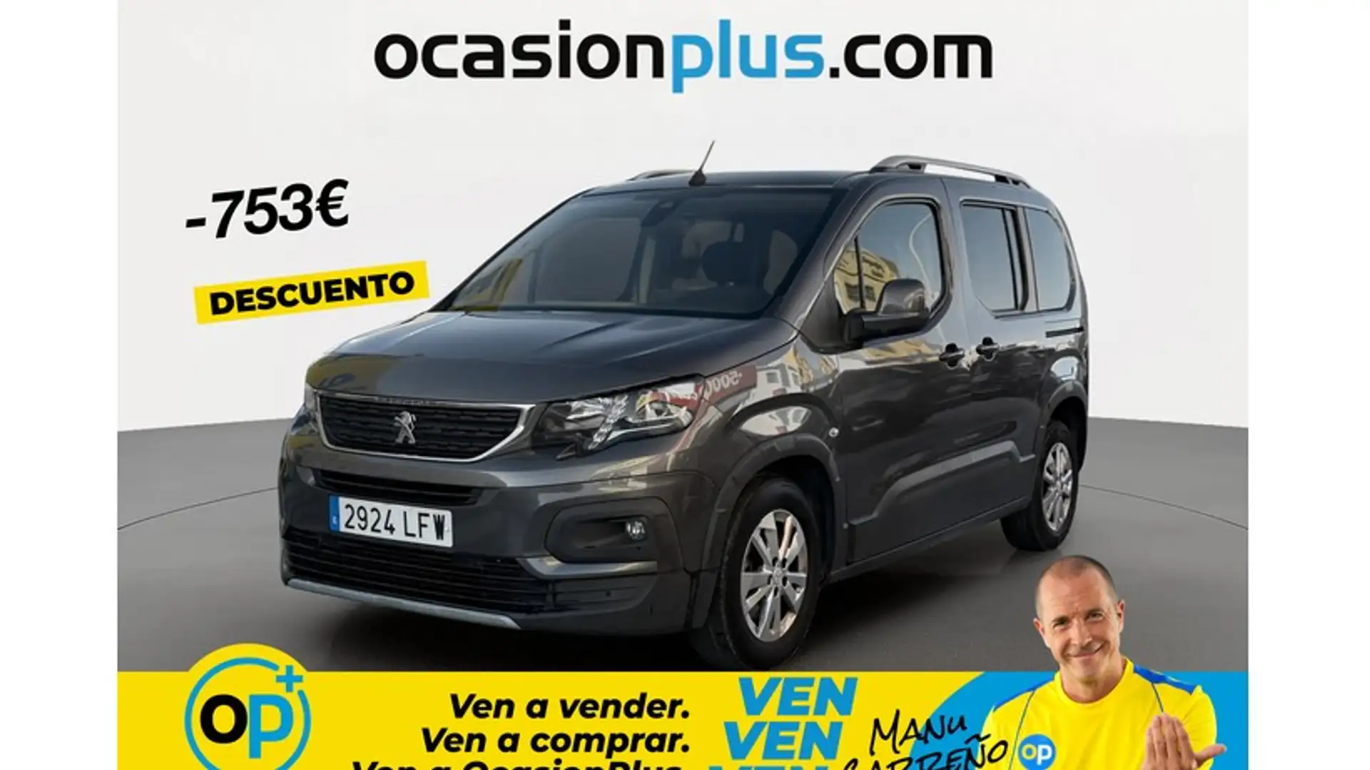 Peugeot Rifter 1.5BlueHDi S&S Standard Allure 130 Plateado - 1