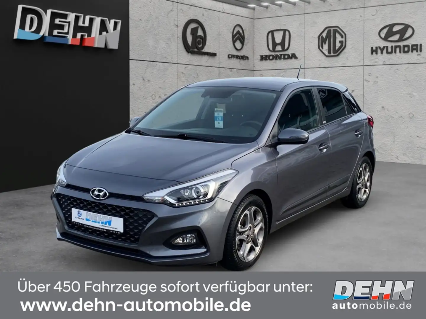 Hyundai i20 1.0 T-GDi 7-DCT Style Navi-/Sicherheits-Paket Grau - 2