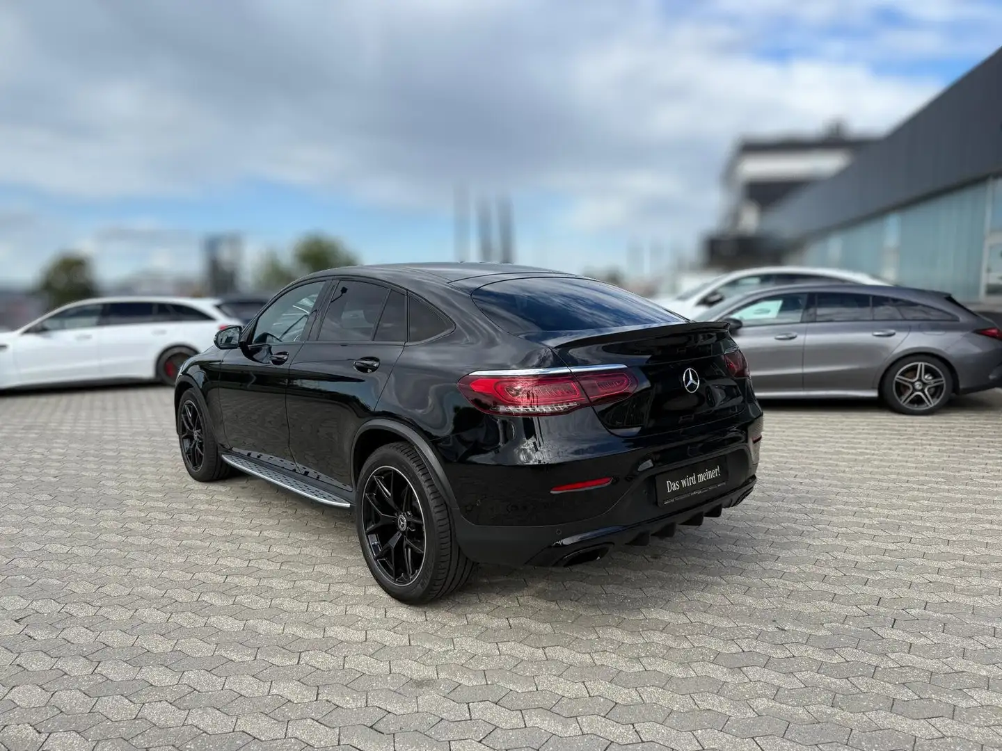 Mercedes-Benz GLC 400 d 4M Cp AMG StaHg+SHD+Memo+LED+HUD+Sound Schwarz - 2