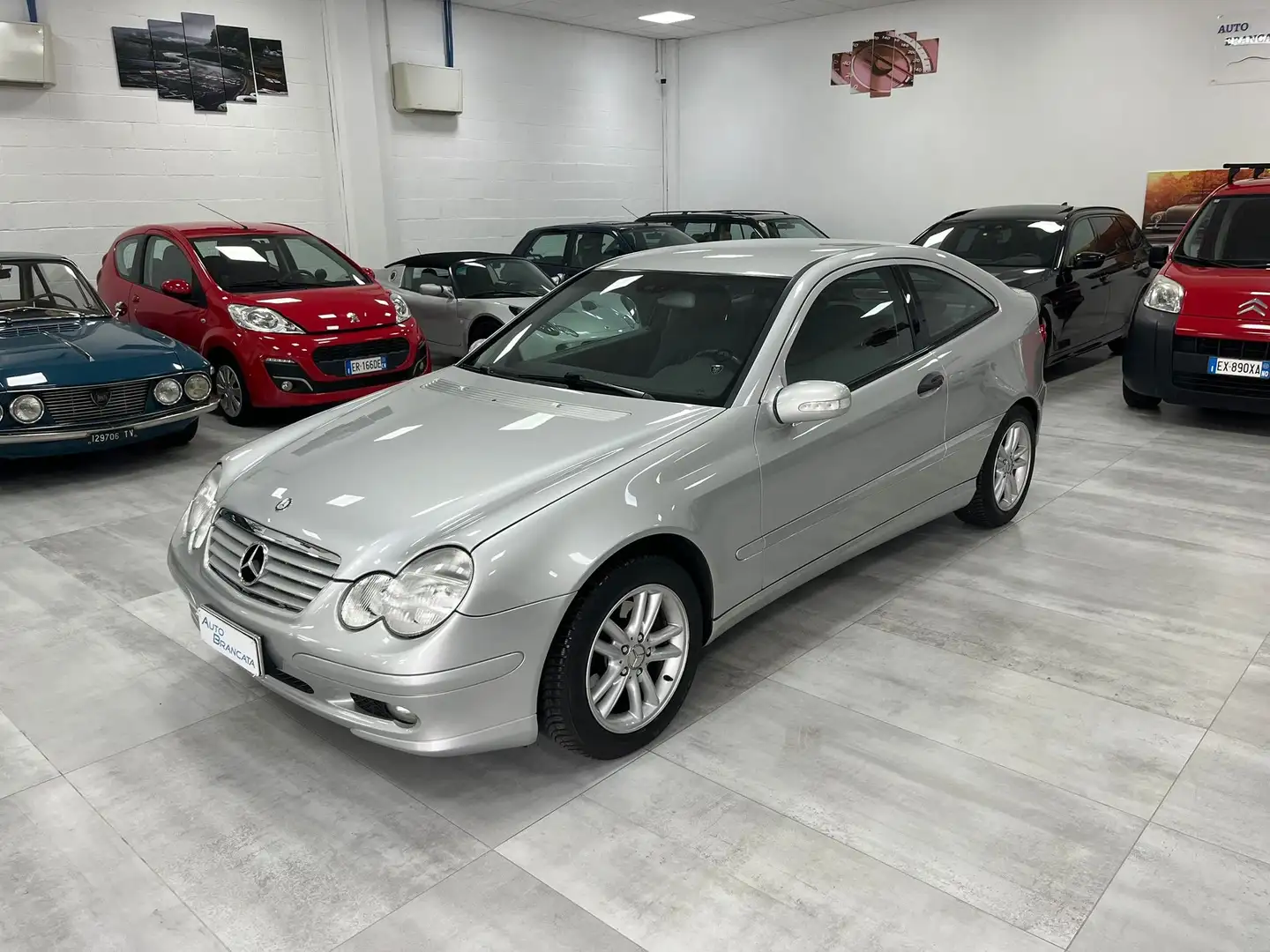 Mercedes-Benz C 230 Sportcoupè ASI/CRS Silber - 1