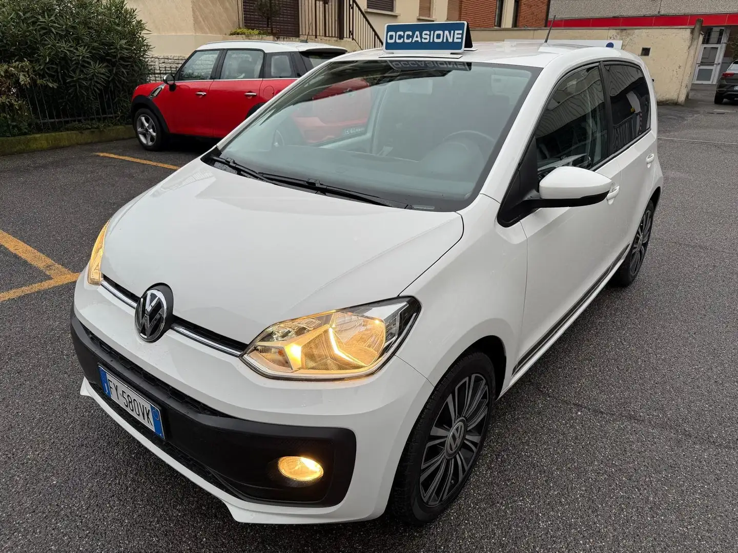 Volkswagen up! 5p 1.0 High 60cv ***TELECAMERA*OK NEOPATENTATI*** Bianco - 1