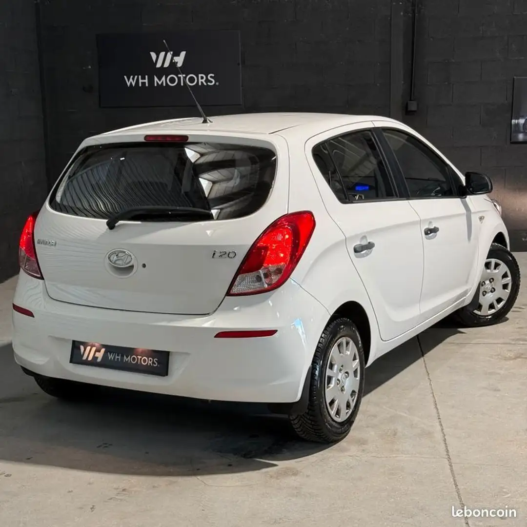 Hyundai i20 1.2 85 Pack Sensation Garantie 3 mois White - 2