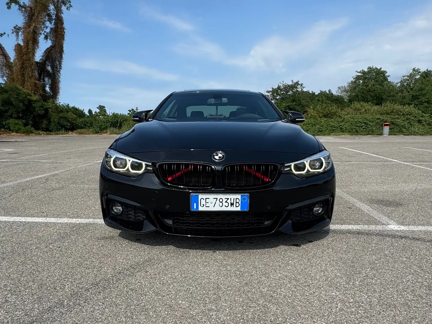 BMW 420 420d Coupe Msport auto Nero - 1
