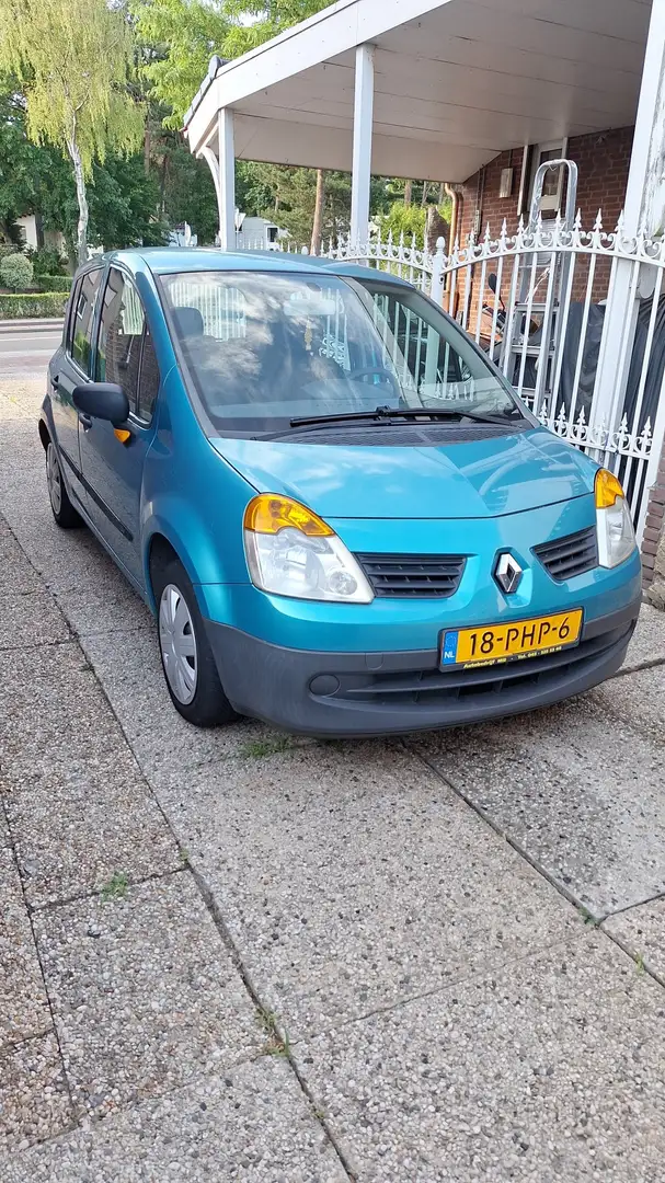 Renault Modus 1.2-16V Auth.Basis Blauw - 1