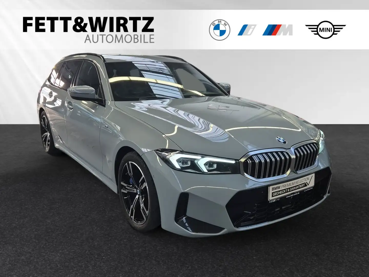 BMW 330 i Touring M Sport|HiFi|Stop&Go|18"LM Gris - 1