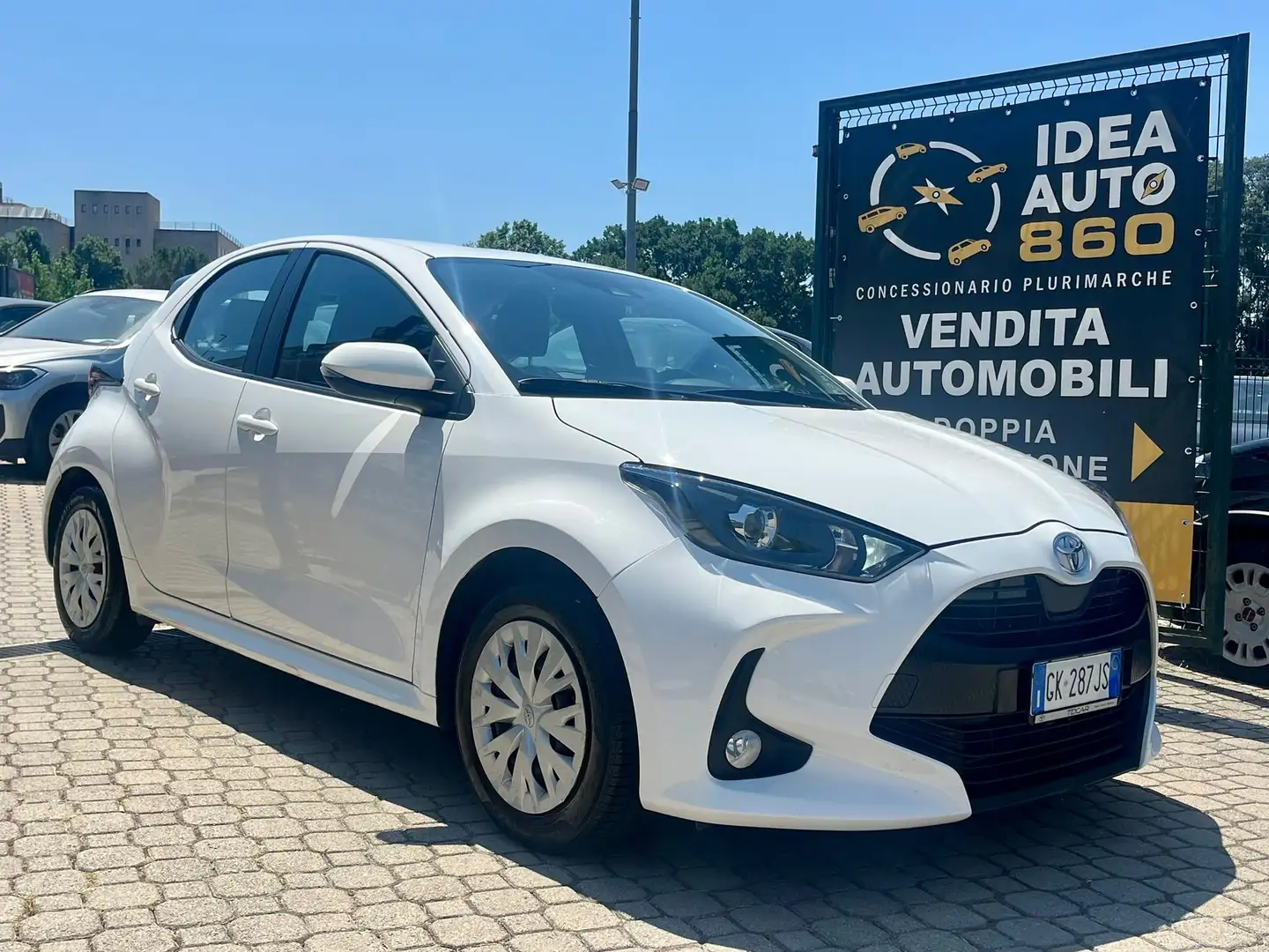 Toyota Yaris Yaris IV 2020 1.0 Active PROMO FINANZIAMENTO Bianco - 1