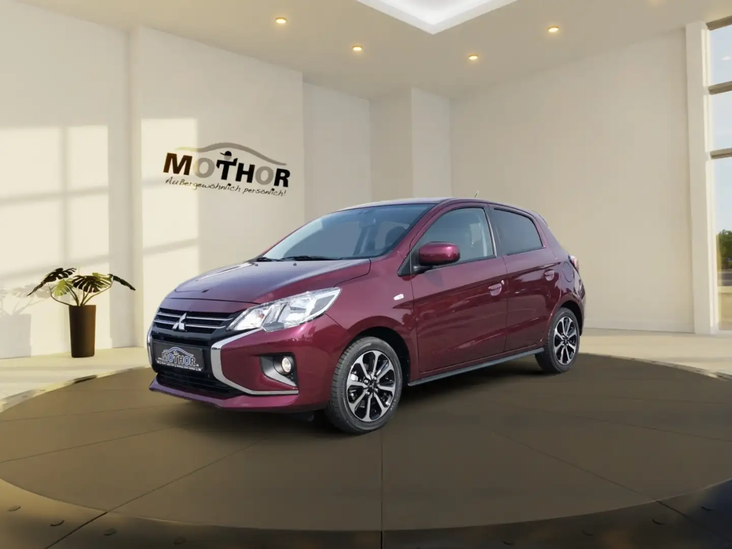 Mitsubishi Space Star Select+ 1,2l MIVEC TEMP SHZ KAM Rouge - 2