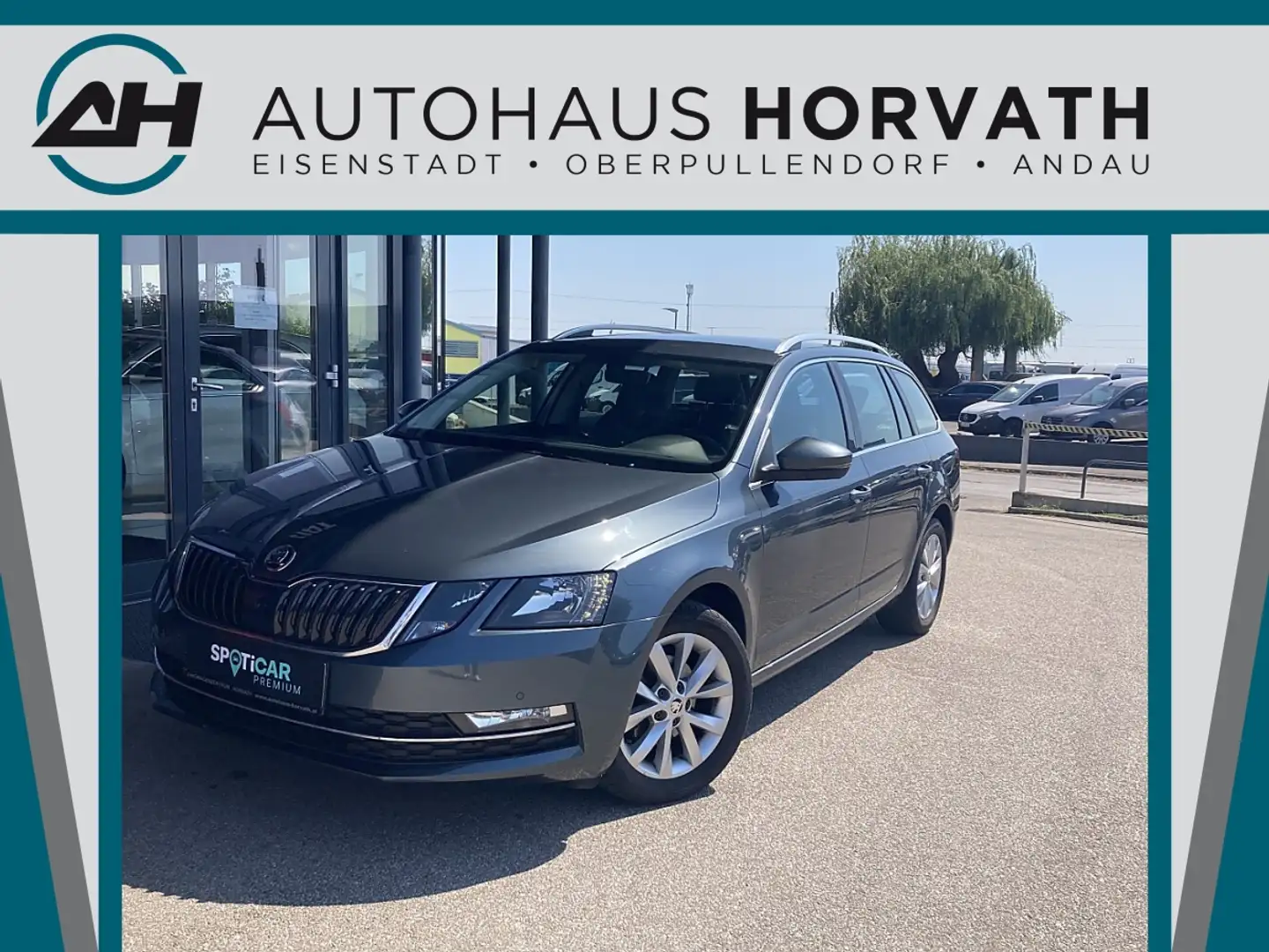 Skoda Octavia Combi 1,6 TDI Style Grau - 1
