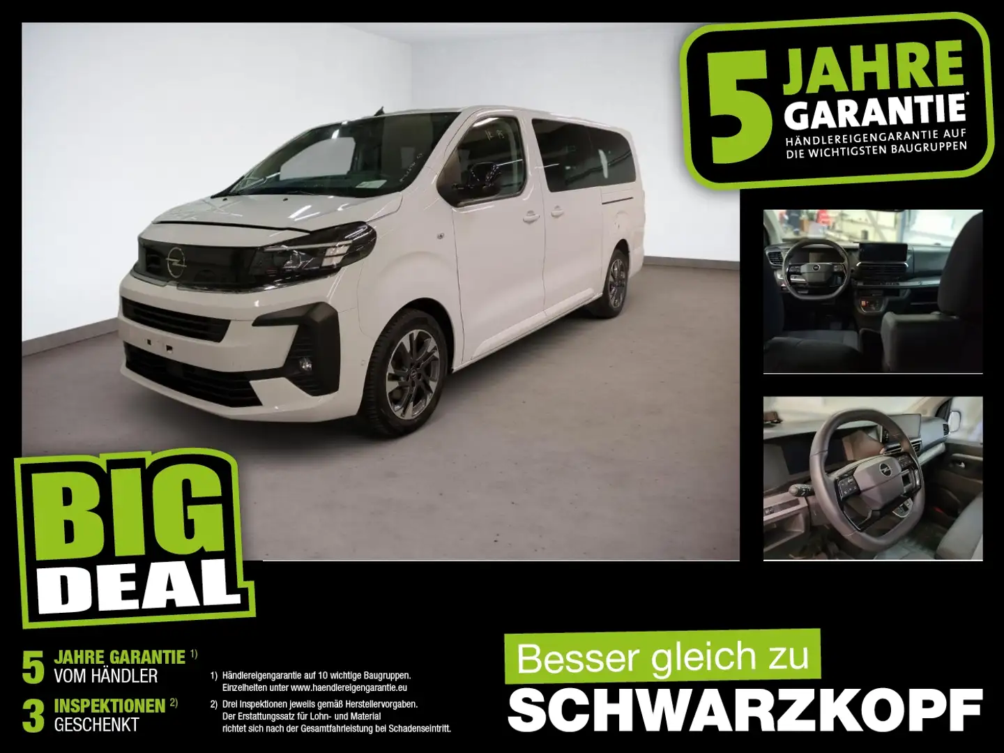 Opel Zafira Life 2.0 D (L3) Edition XL Lenkradheizung Weiß - 1