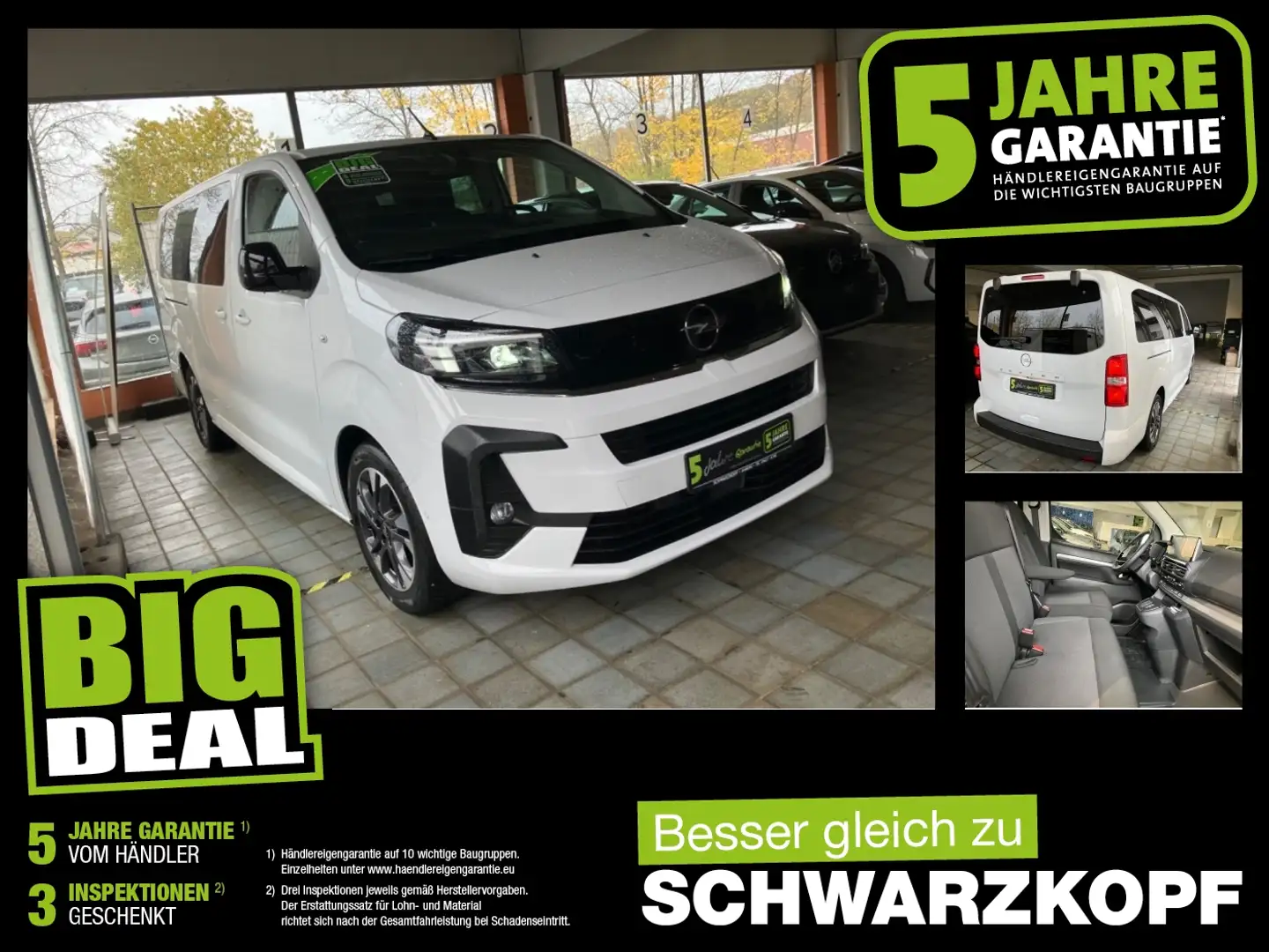 Opel Zafira Life 2.0 D (L3) Edition XL Lenkradheizung Weiß - 1
