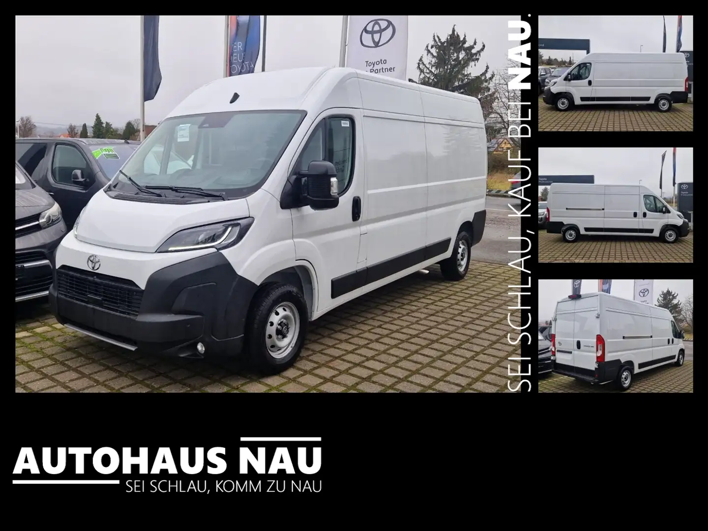 Toyota Proace Max H2 Kasten 2.2 BlueH ACC+LED+Kam.+PDC Weiß - 1