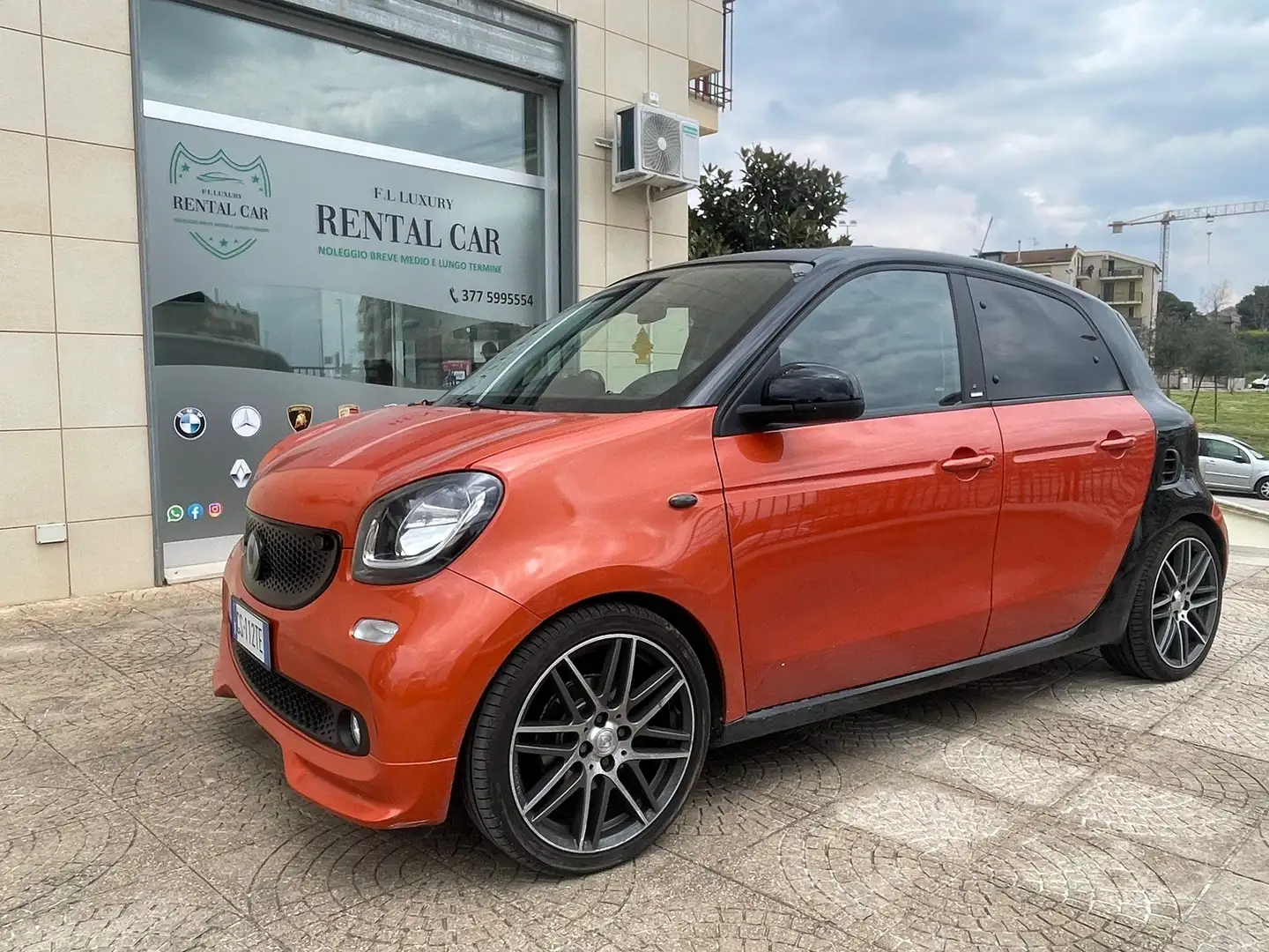 smart brabus forfour brabus Orange - 1