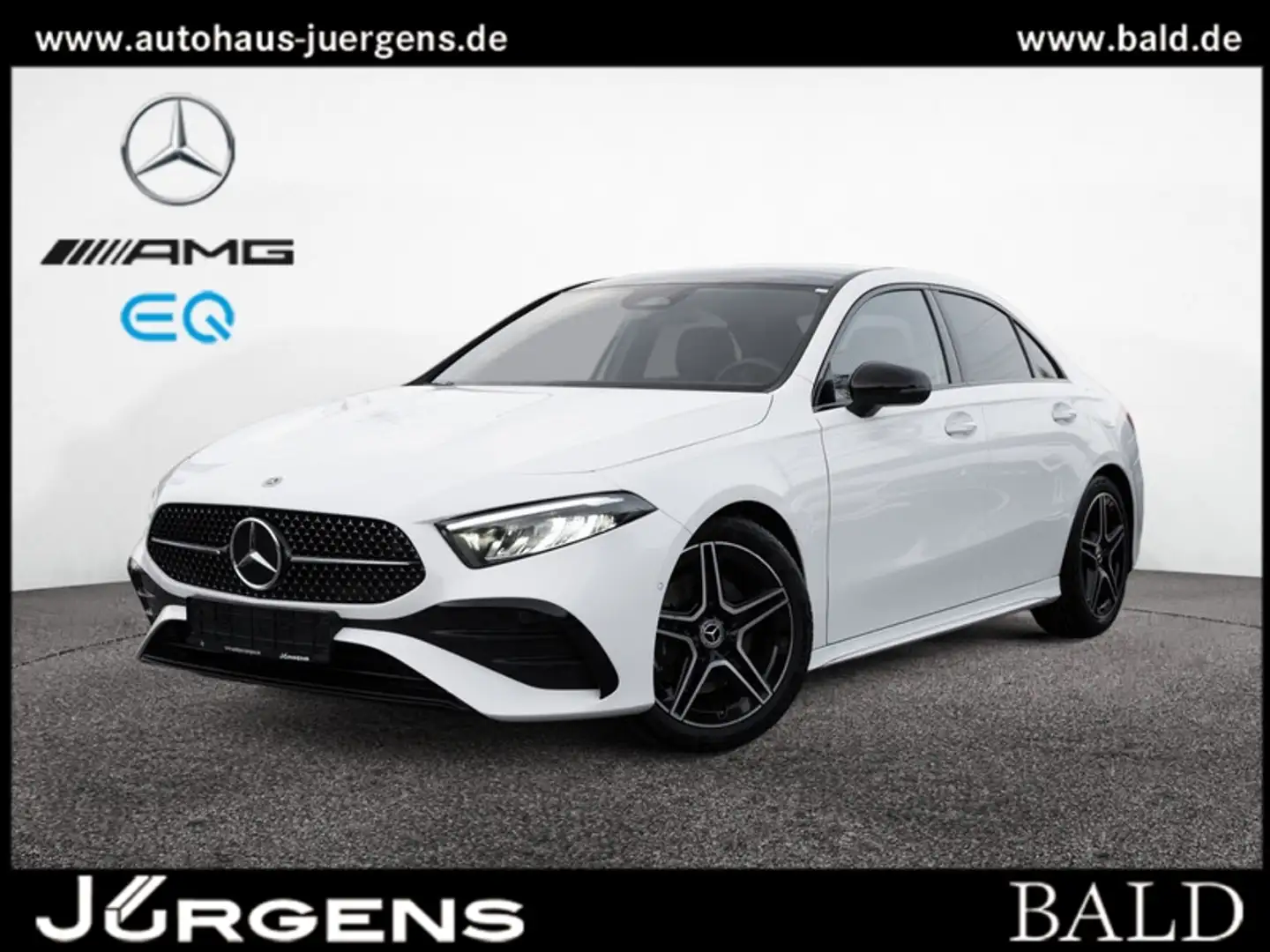 Mercedes-Benz A 220 d Limo AMG-Sport/LED/Cam/Pano/AHK/Night/18 Blanc - 1