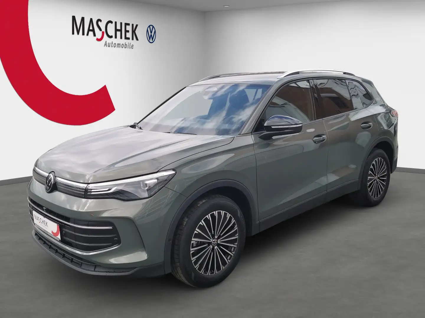 Volkswagen Tiguan GOAL 1.5 l eTSI OPF DSG AHK ParkAss. FLA Grün - 2
