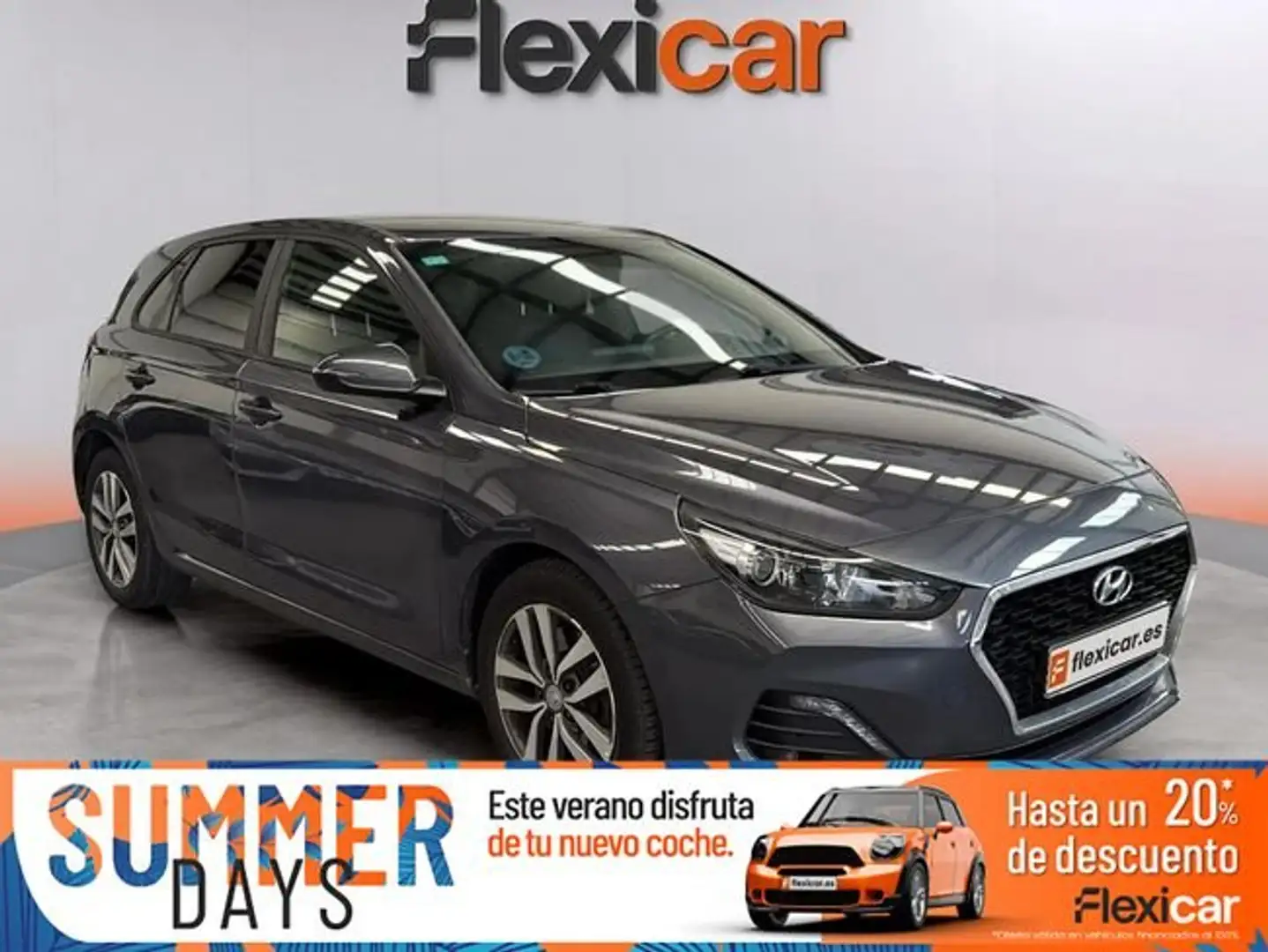 Hyundai i30 1.0 TGDI Essence 120 Gris - 1