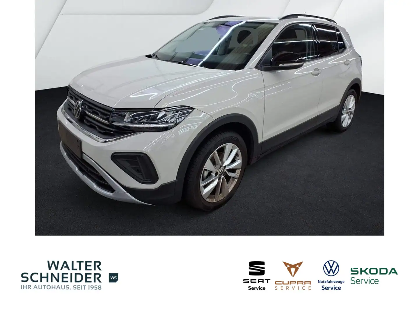 Volkswagen T-Cross 1.0 TSI Goal Navi LED ACC Grau - 1