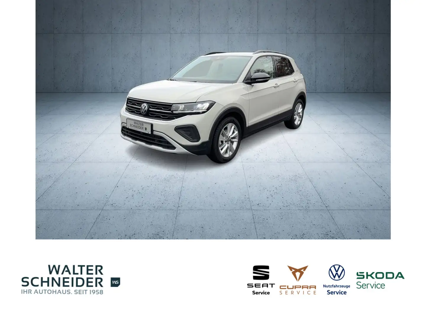 Volkswagen T-Cross 1.0 TSI Goal Navi LED ACC Grau - 1