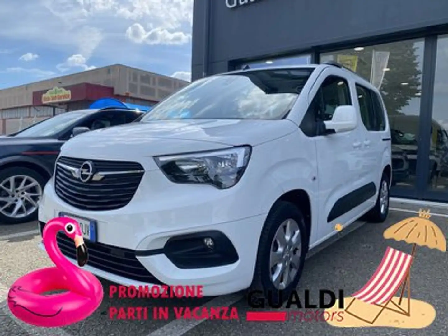 Opel Combo Life 1.5D 100 CV S&S MT5 Advance Blanc - 1