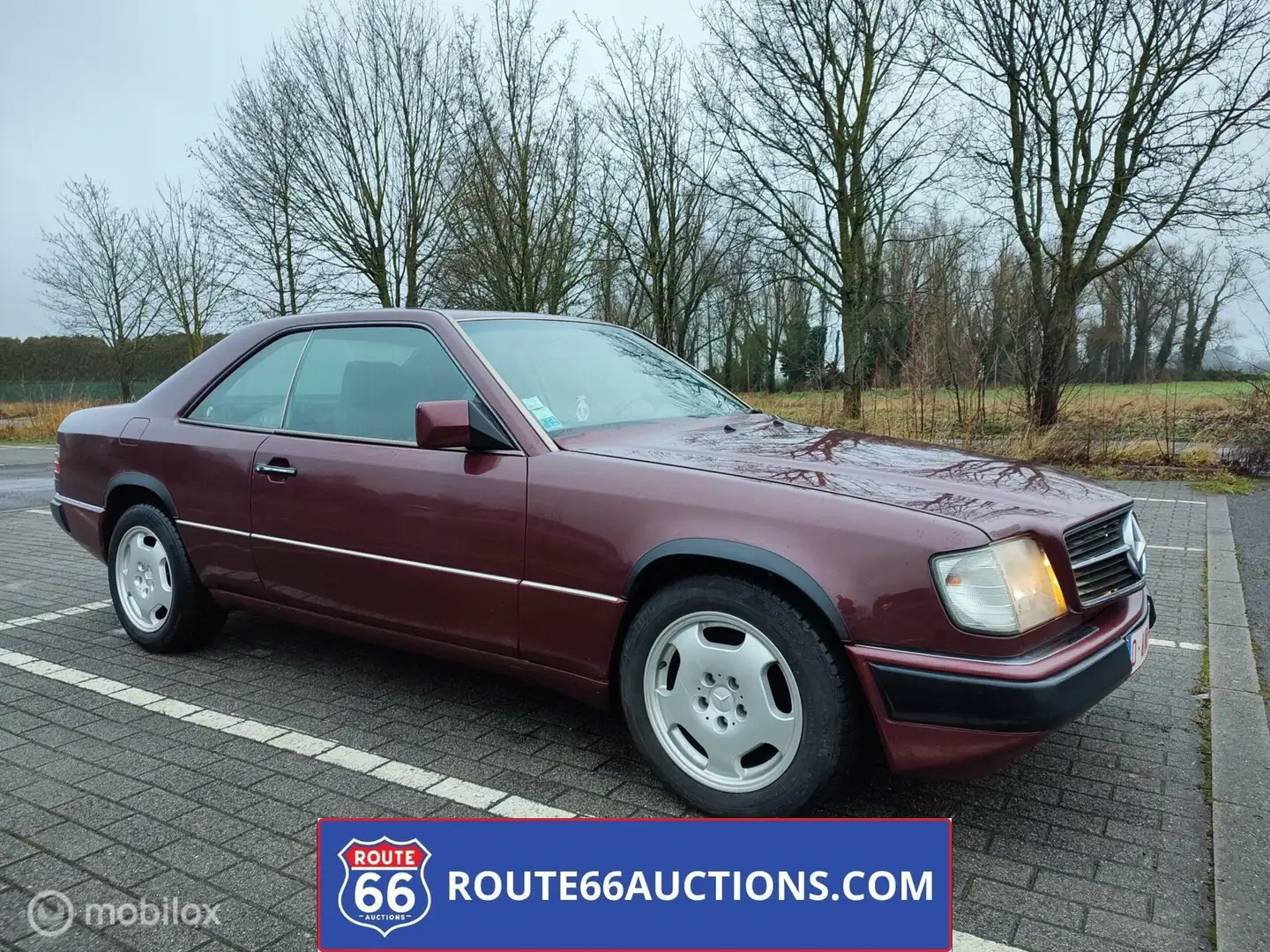 Mercedes-Benz CE 230 Coupe 1993 | Route 66 Auctions Rouge - 2