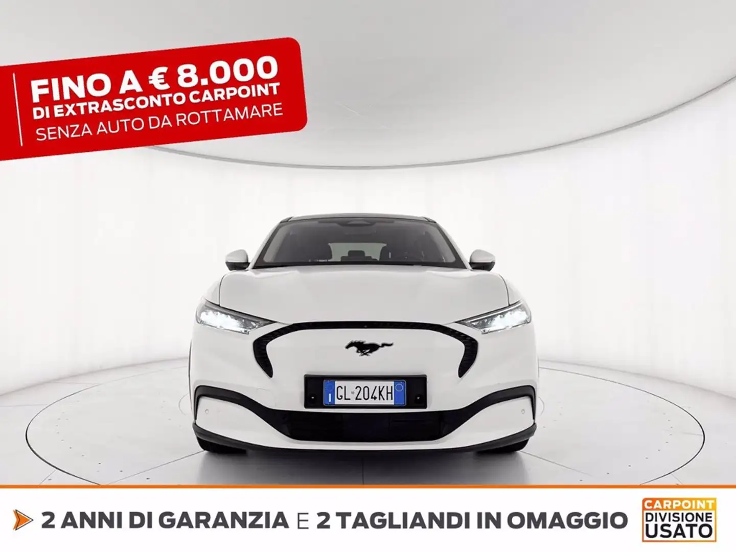 Ford Mustang Mach-E extended range rwd 294cv auto Bianco - 2