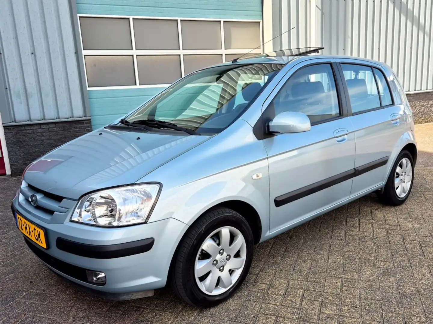 Hyundai Getz 1.3i Dynamic Airco 94624 km NAP Nieuwe APK Blauw - 2
