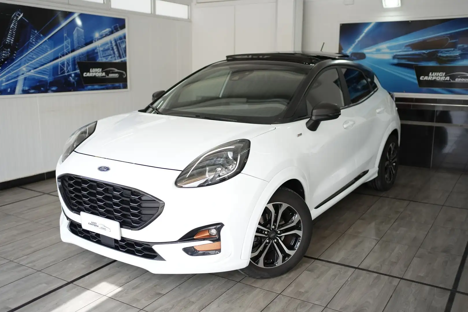 Ford Puma 1.0 EcoBoost 125 CV S&S ST Line +Tetto apribile Білий - 1