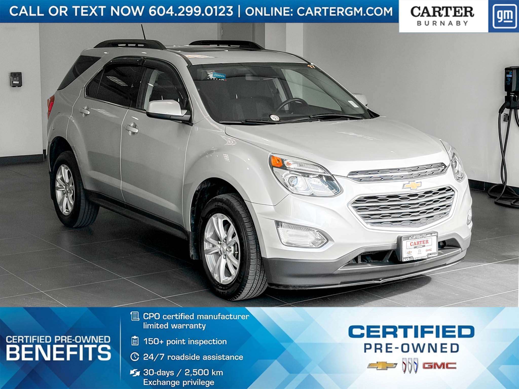  2017 Chevrolet Equinox SUV / Crossover Front-Wheel Drive 6-Speed Automatic