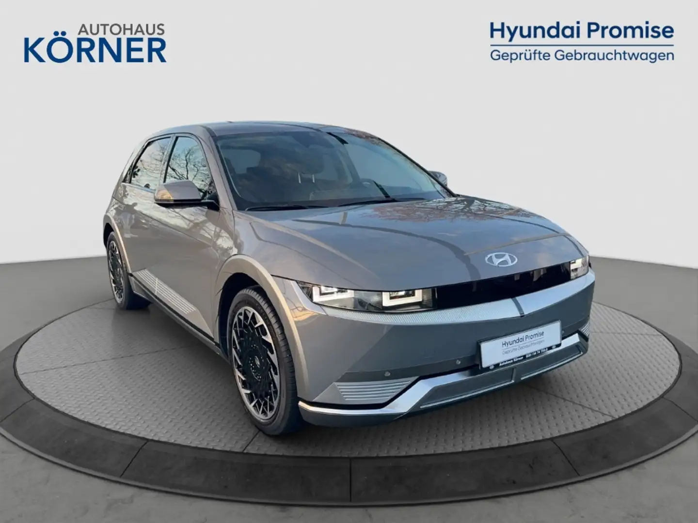 Hyundai IONIQ 5 TECHNIQ 72,6kWh *AHK*LEDER*LED*KLIMASITZ*NAVI* Szürke - 1