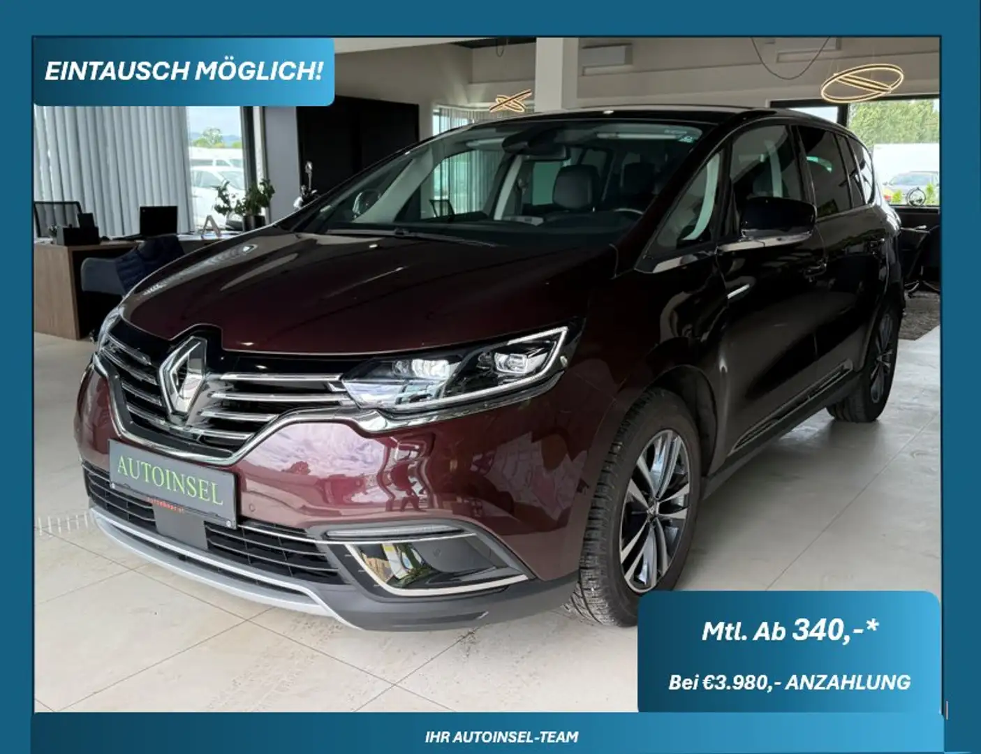 Renault Espace Intens TCe 225 EDC Rot - 1