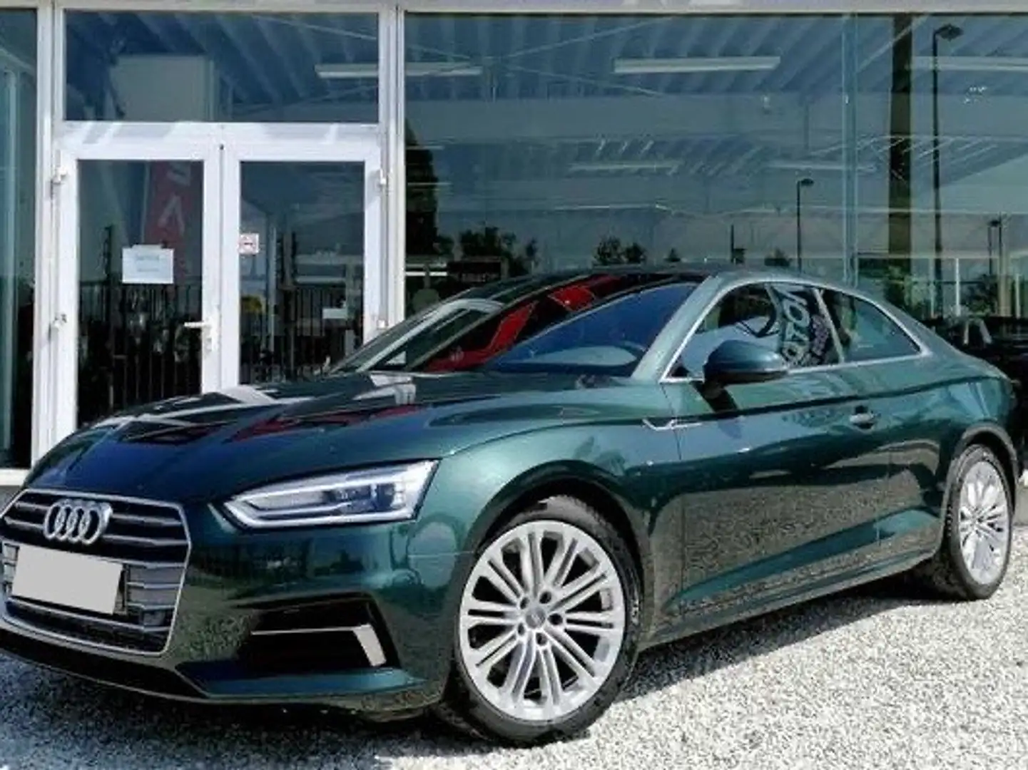 Audi A5 Coupe 2.0 TFSI ultra Design S tronic Groen - 1
