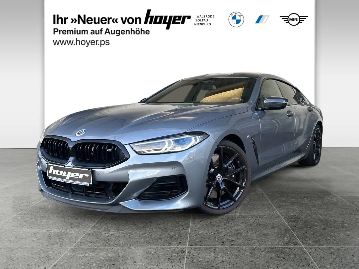 BMW M850 i xDrive Gran Coupé Head-Up DAB WLAN RFK Grijs - 1