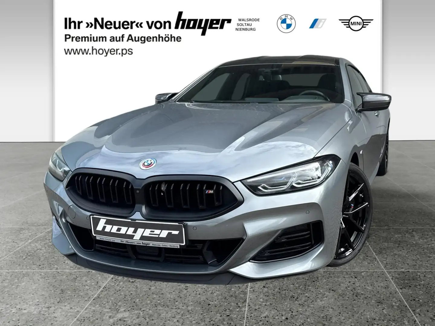 BMW M850 i xDrive Gran Coupé Head-Up DAB WLAN RFK Gris - 1
