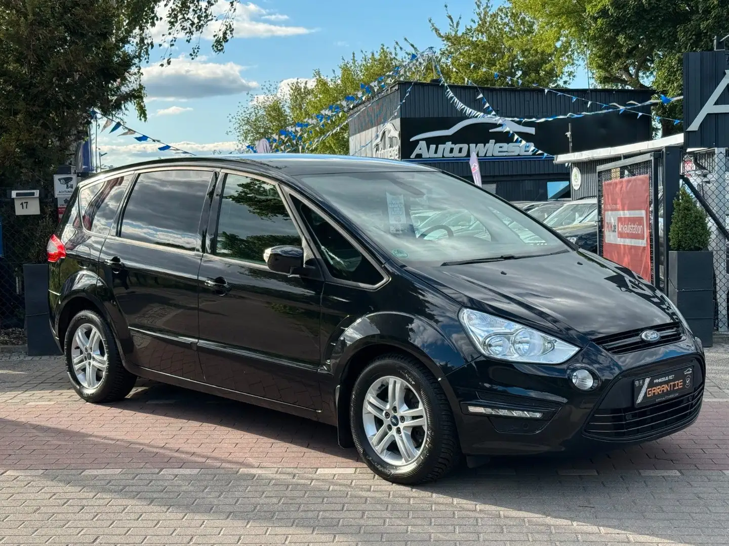 Ford S-Max Business 2.0TDCI*Aut*7x*Navi*Temp*Ahk*Pdc Schwarz - 1
