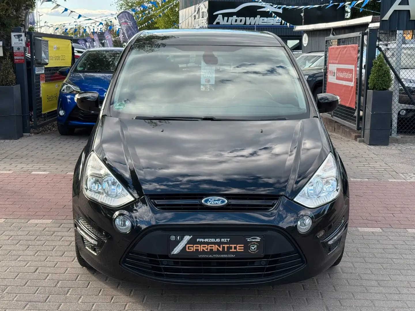 Ford S-Max Business 2.0TDCI*Aut*7x*Navi*Temp*Ahk*Pdc Schwarz - 2