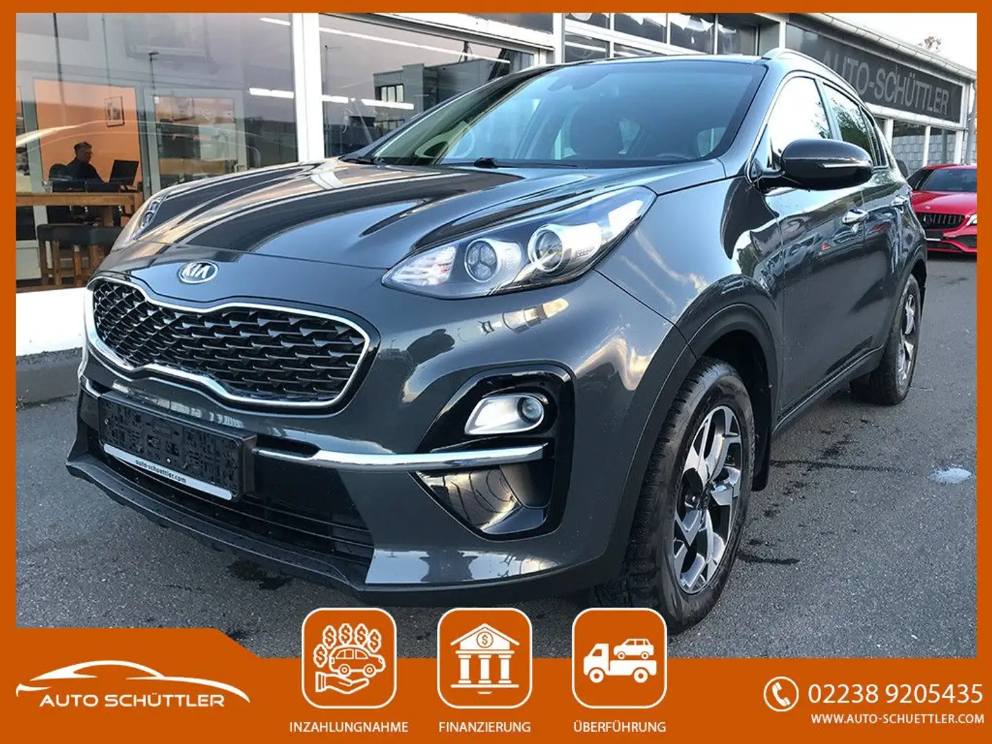 Kia Sportage Edition 7 ,Navi,Bluet,Spurh,1Hd,Garanti Grau - 1