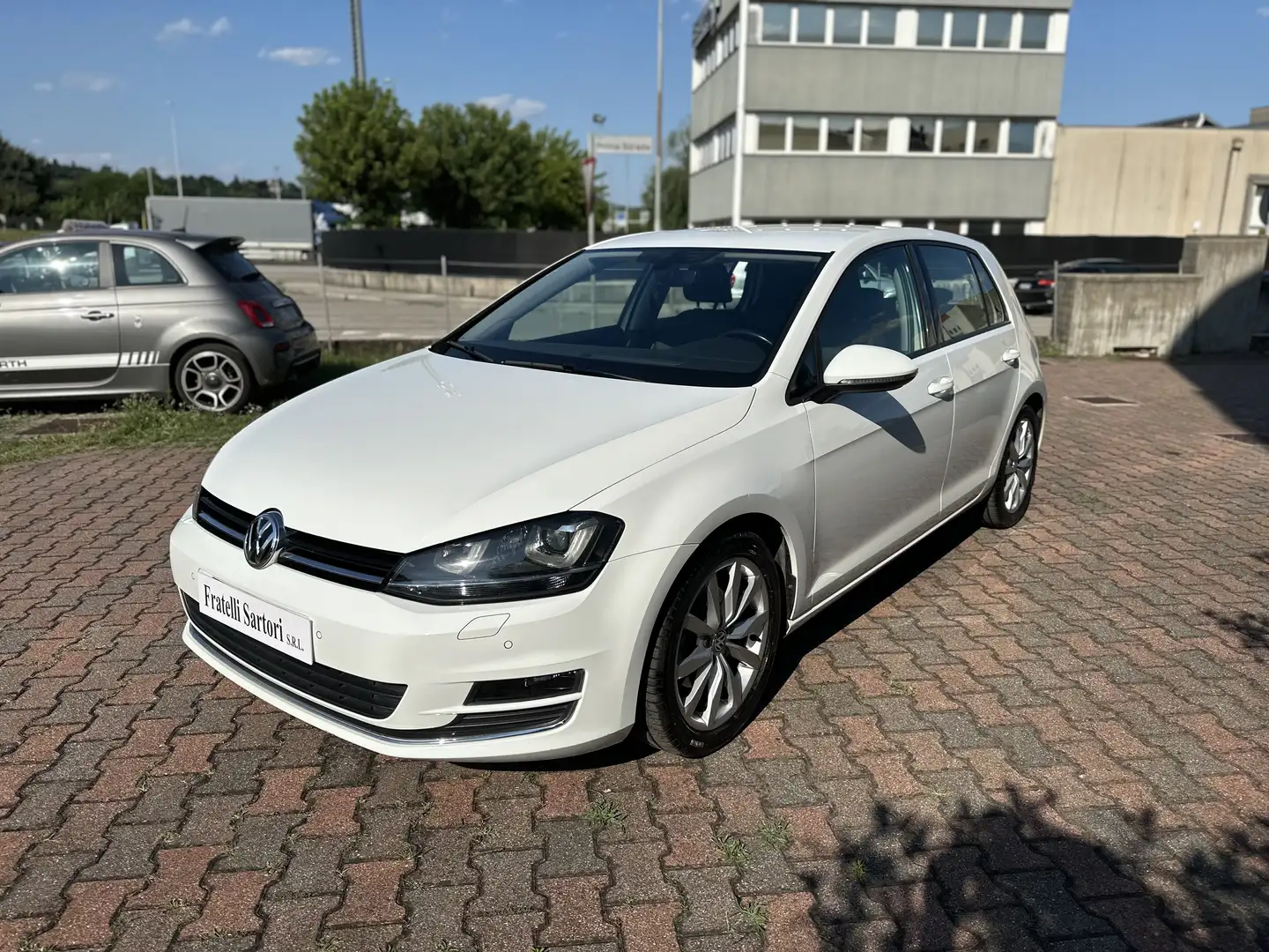 Volkswagen Golf Golf VII 2013 5p 1.4 tsi Highline 125cv dsg E6 Bianco - 2