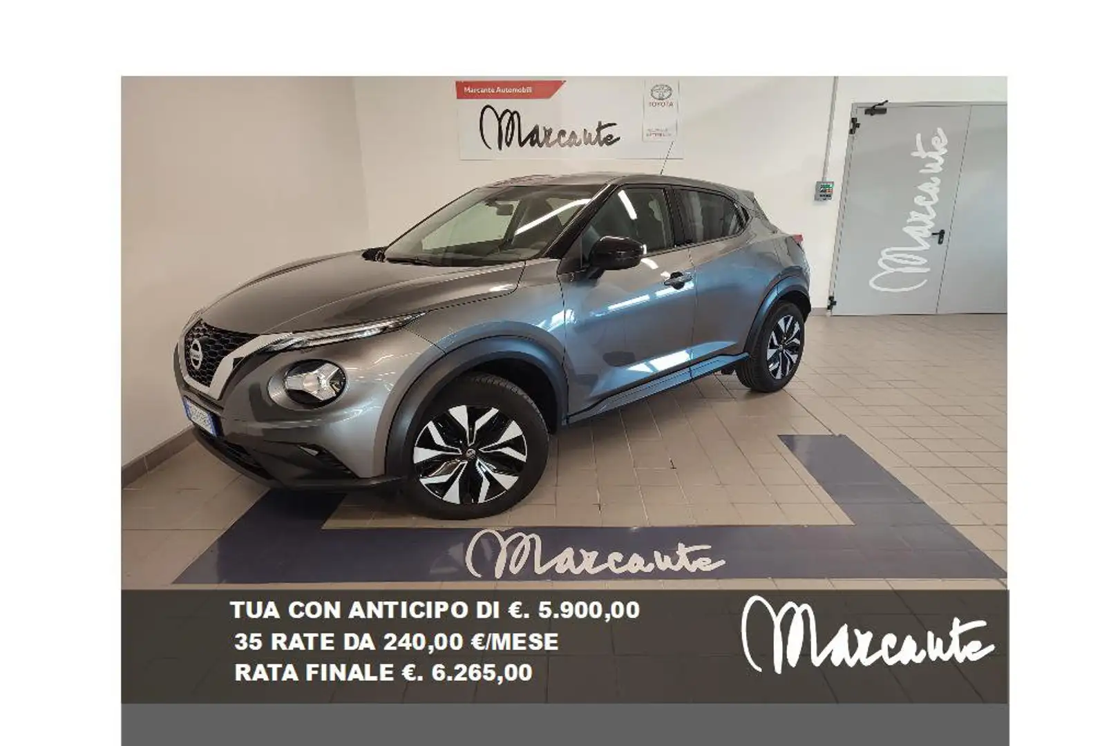 Nissan Juke 1.0 DIG-T 114 CV Tekna Grau - 1
