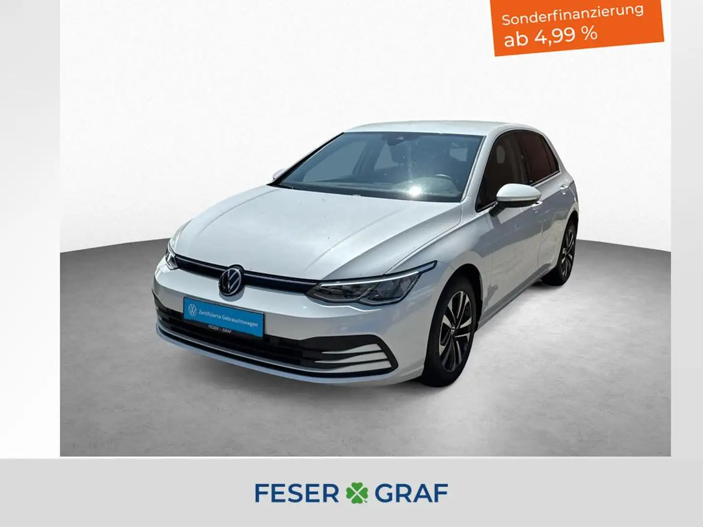 Volkswagen Golf VIII UNITED Lim. 2.0l TDI 6-Gang NAVI Wit - 1