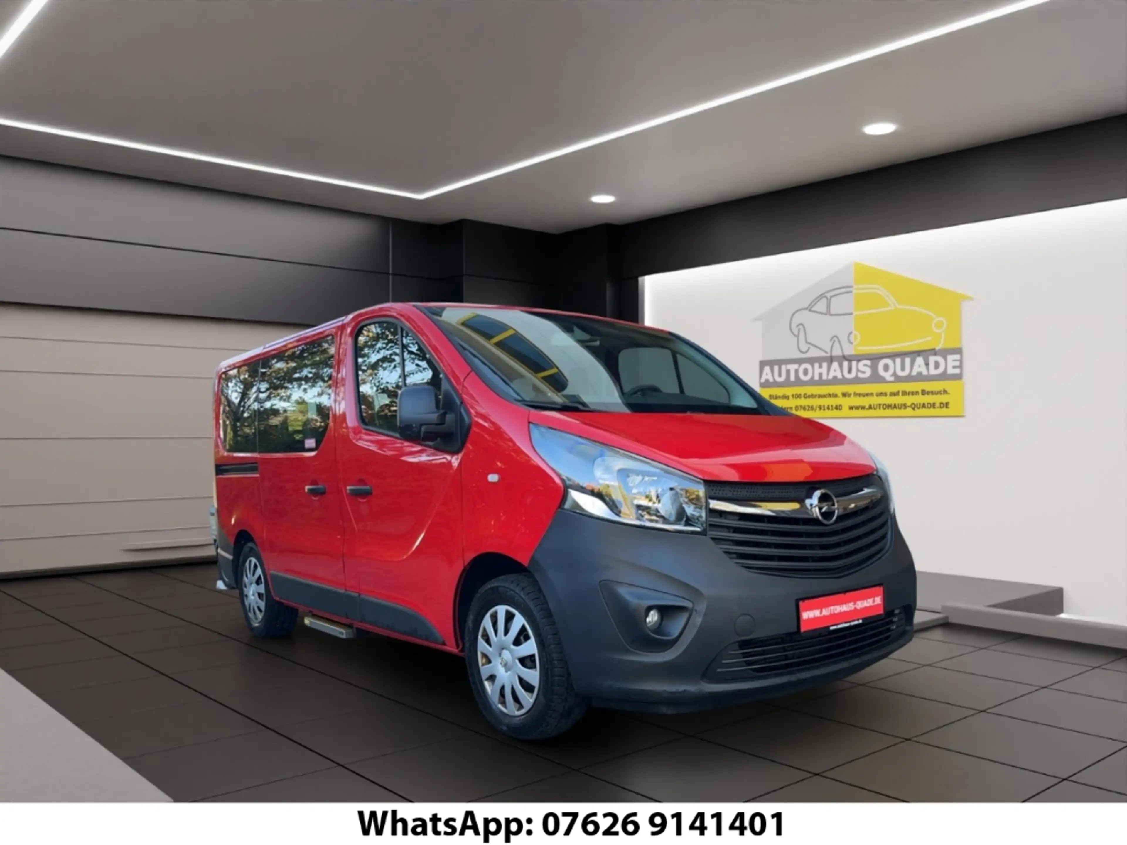 Opel Vivaro Behinderten-Ausbau Rollstuhlrampe L1H1 2,7t Sperrd — photo 7
