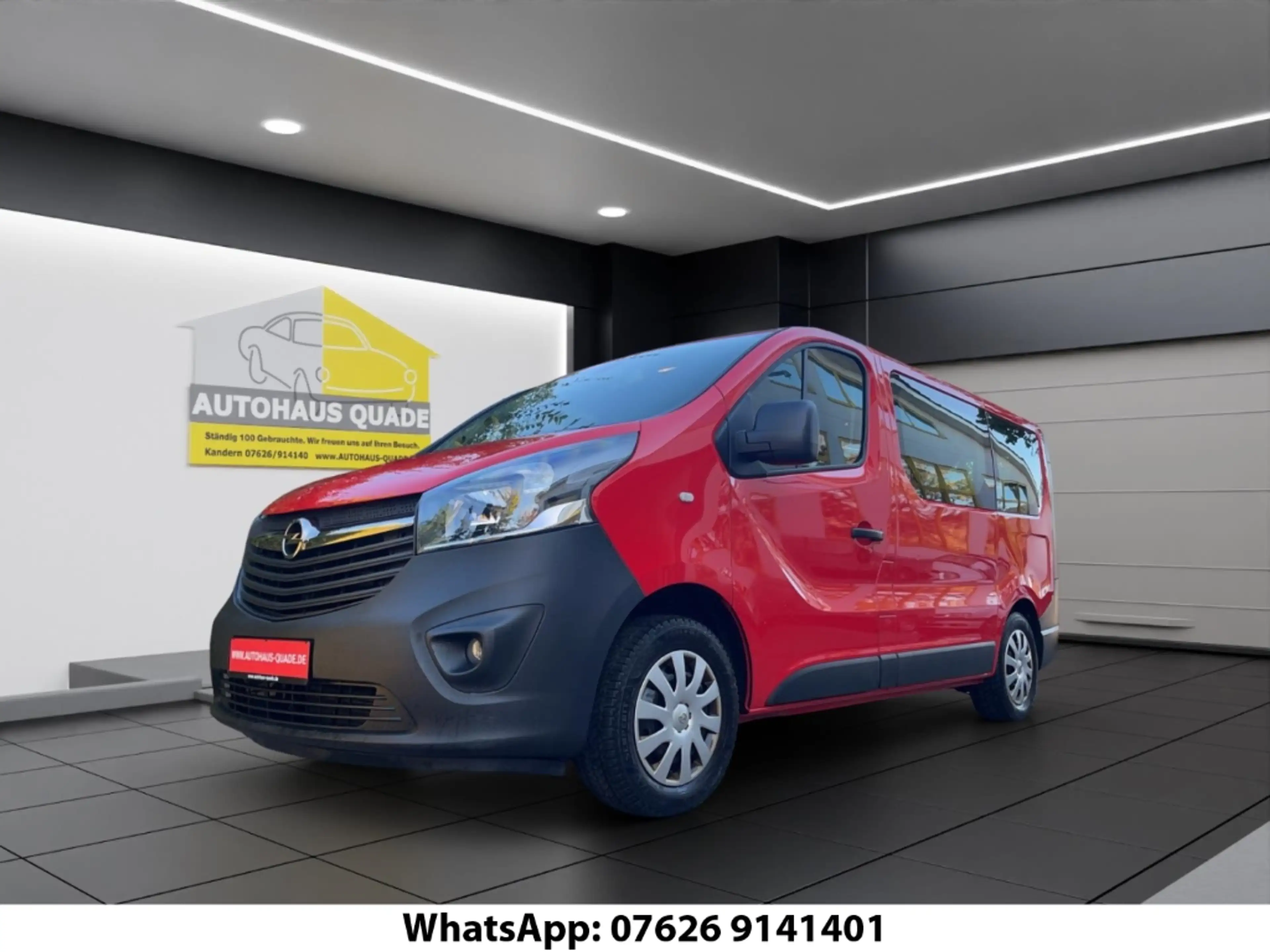 Opel Vivaro Behinderten-Ausbau Rollstuhlrampe L1H1 2,7t Sperrd