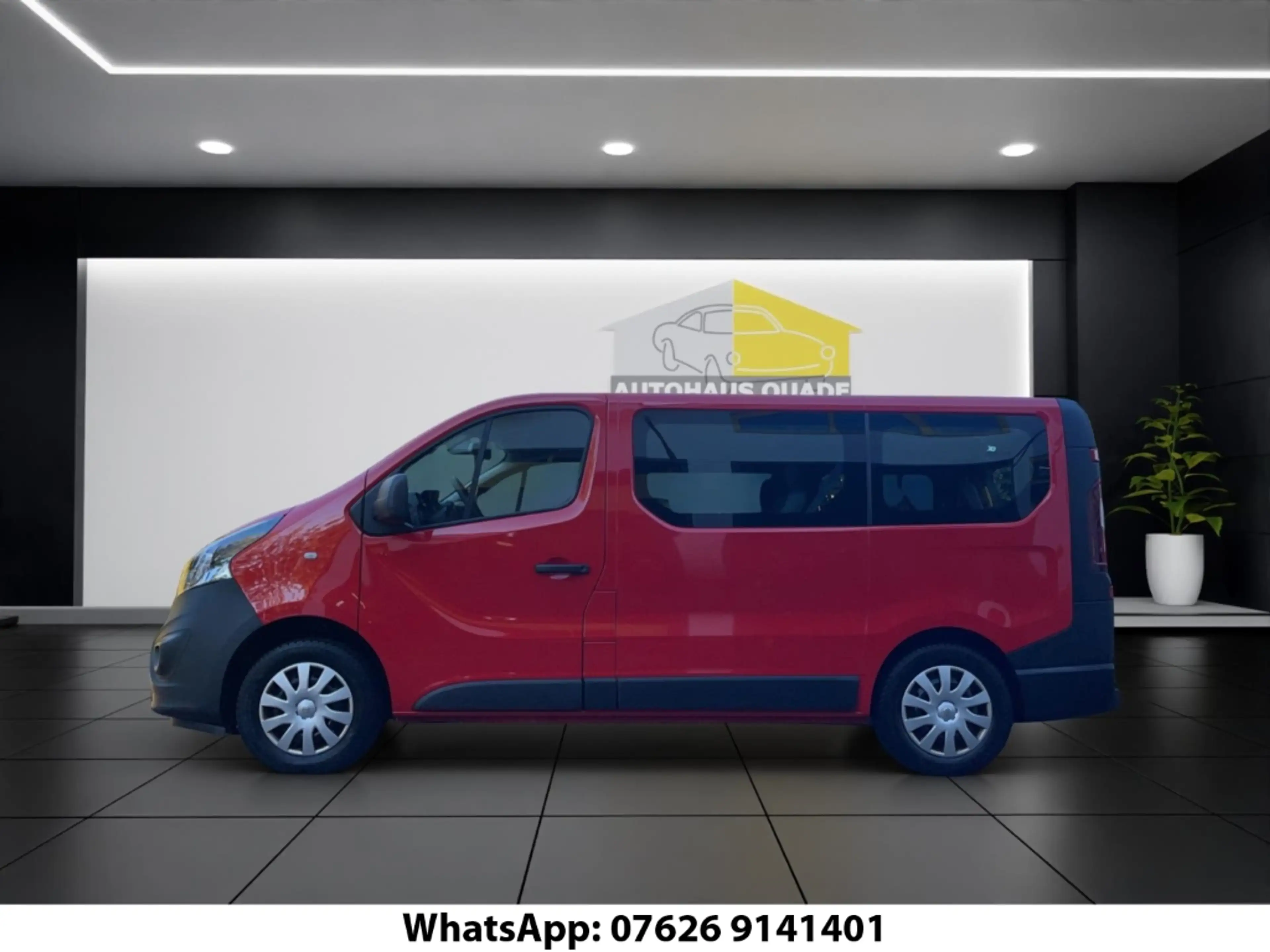 Opel Vivaro Behinderten-Ausbau Rollstuhlrampe L1H1 2,7t Sperrd — photo 2