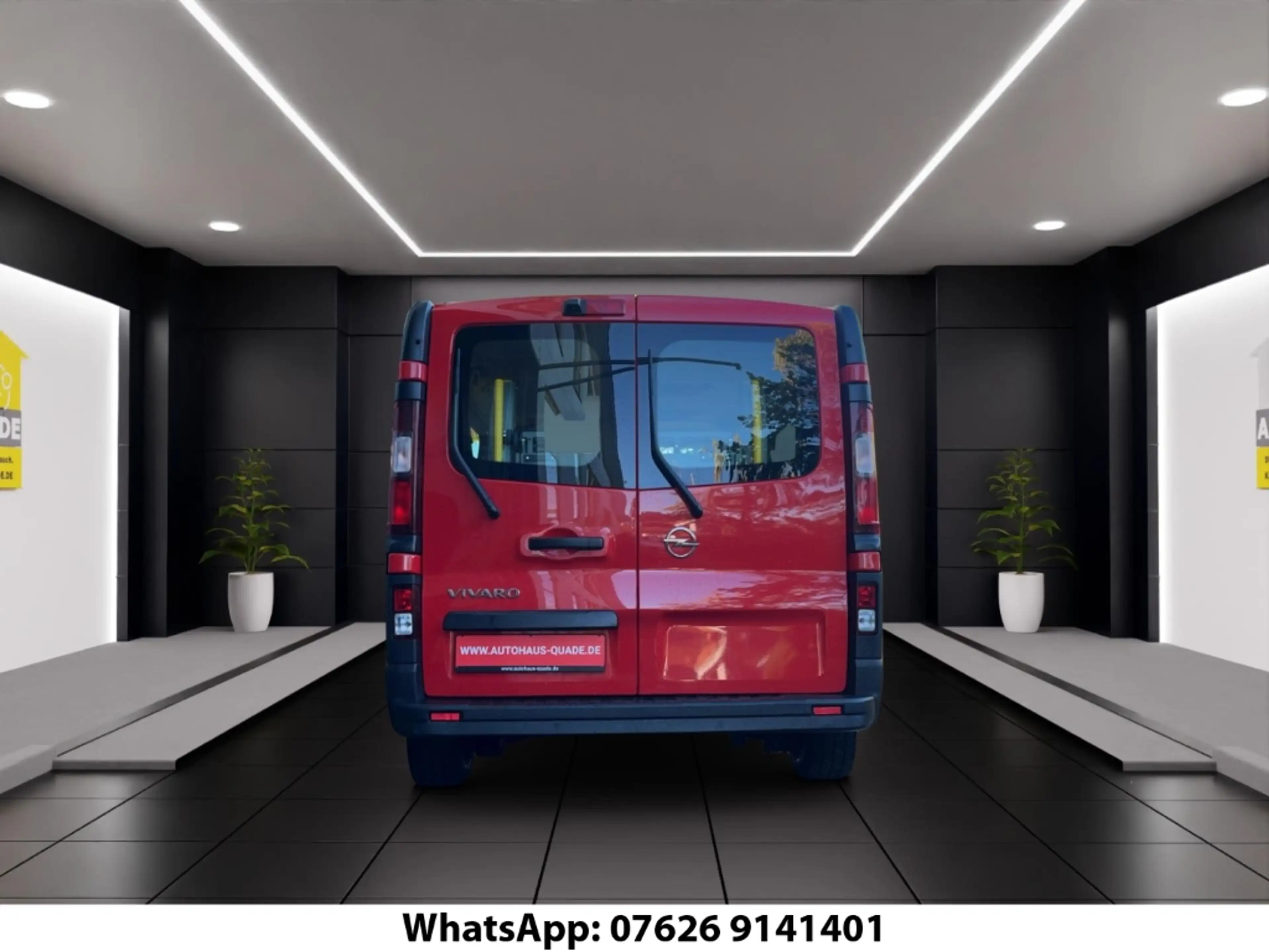 Opel Vivaro Behinderten-Ausbau Rollstuhlrampe L1H1 2,7t Sperrd — photo 4