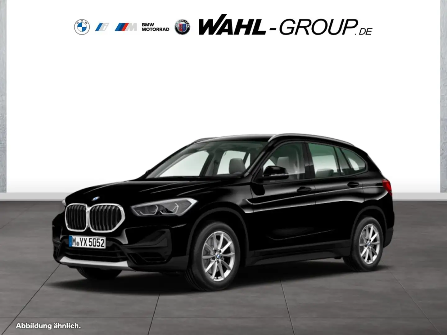 BMW X1 sDrive18i ADVANTAGE NAVI LED PARKASSIST GRA  DACHR Negro - 1