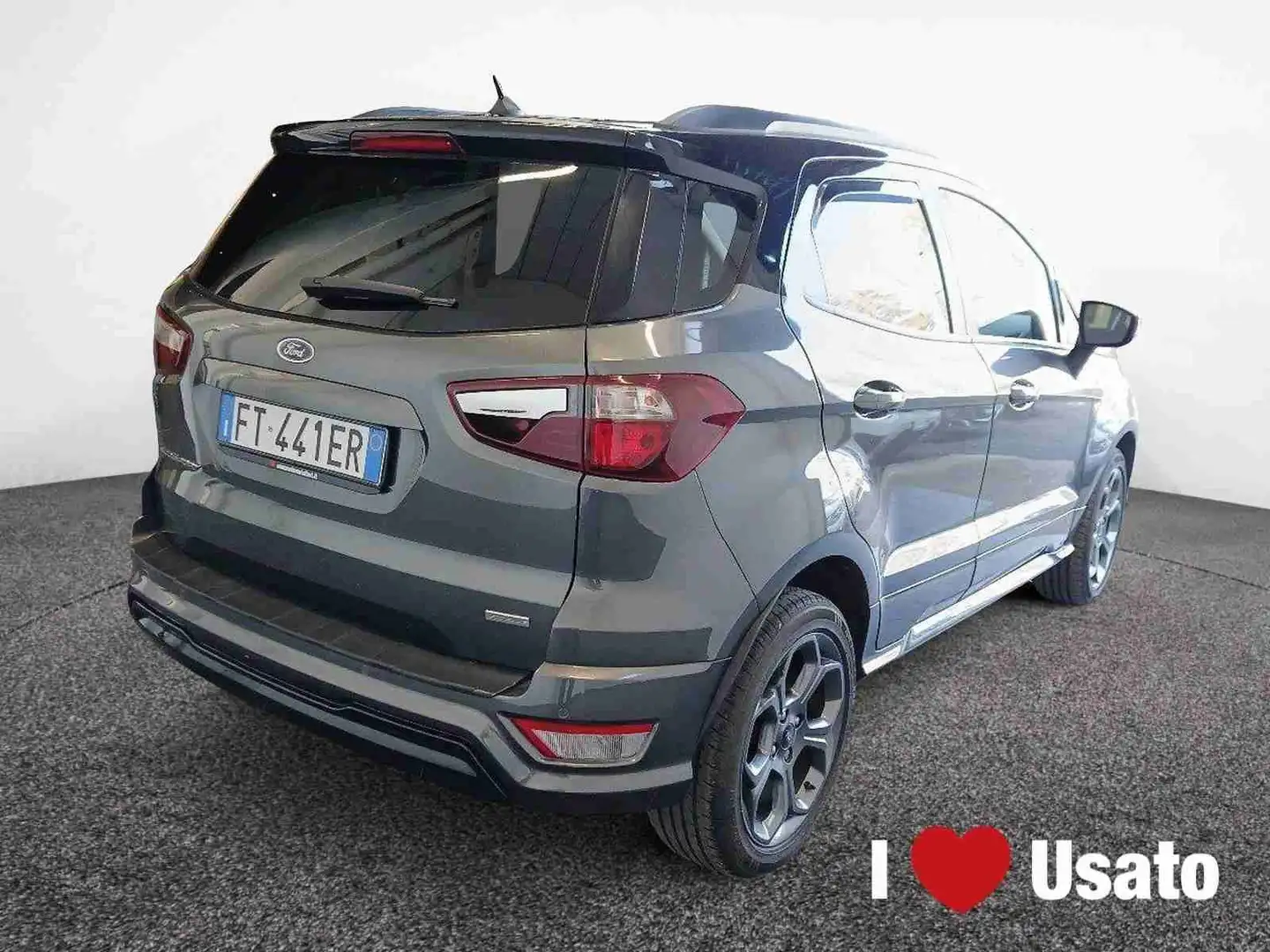 Ford EcoSport 2018 1.5 tdci Plus s&s 100cv my18 Grigio - 2
