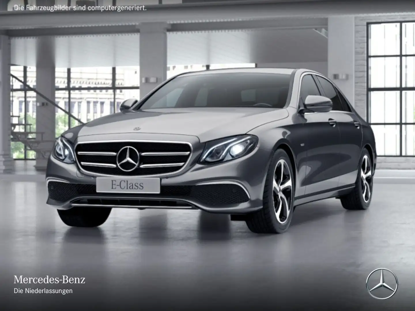 Mercedes-Benz E 220 d AVANTG+LED+KAMERA+TOTW+9G Grigio - 2