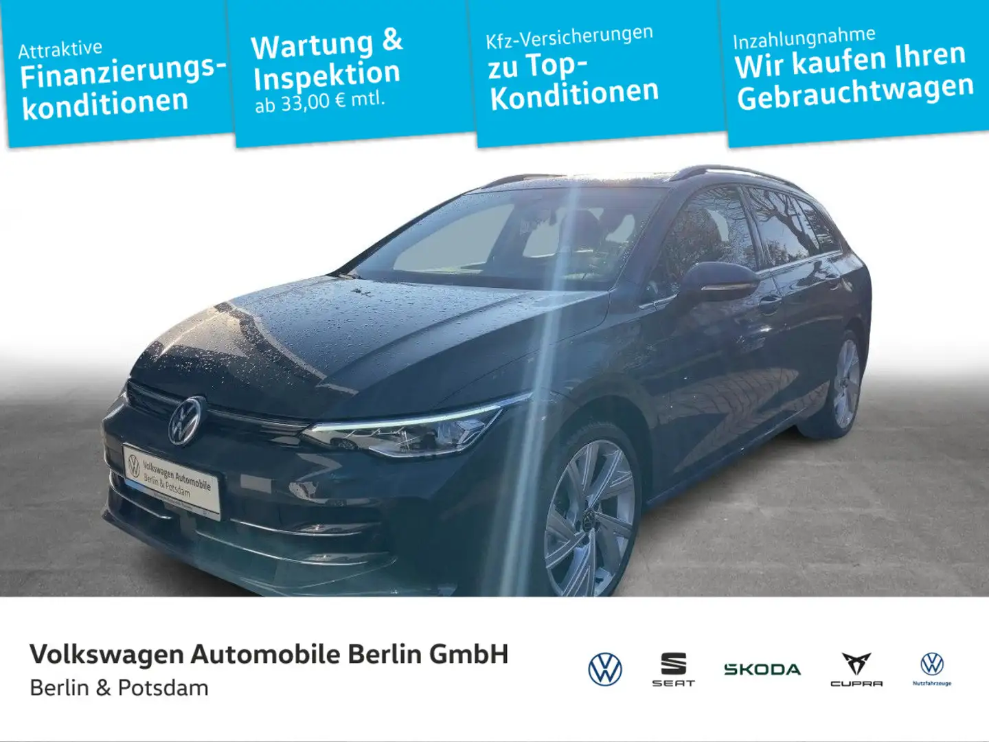 Volkswagen Golf Variant Golf VIII Variant 1.5 eTSI Style DSG ACC LED Pan Grau - 1