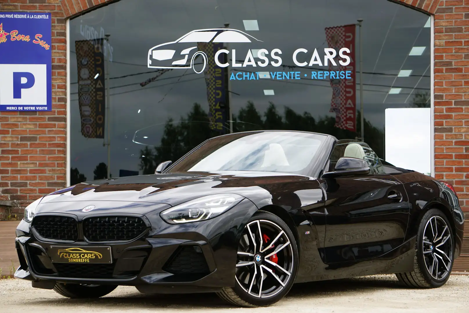 BMW Z4 2.0i PACK M FACELIFT AUTO COCKPIT CARNET FULL EU6d Noir - 1