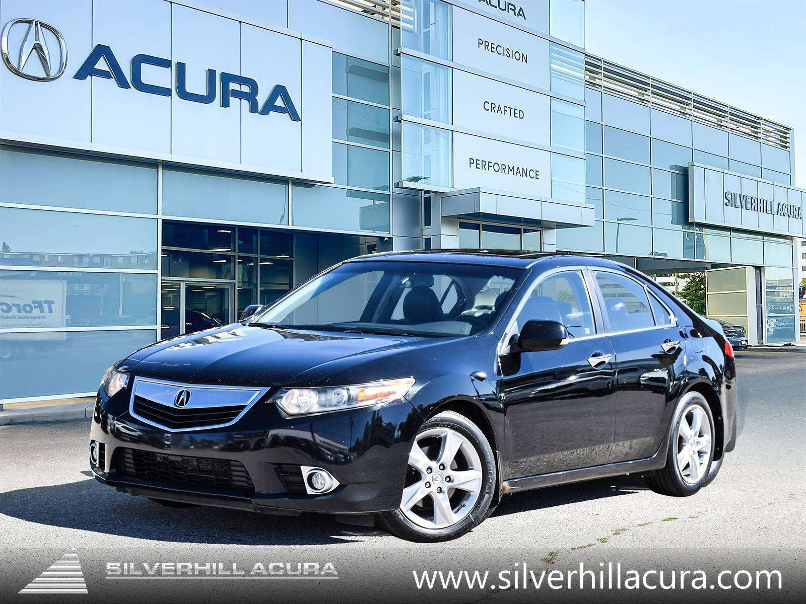 Black 2012 Acura TSX Sedan  5-Speed Automatic