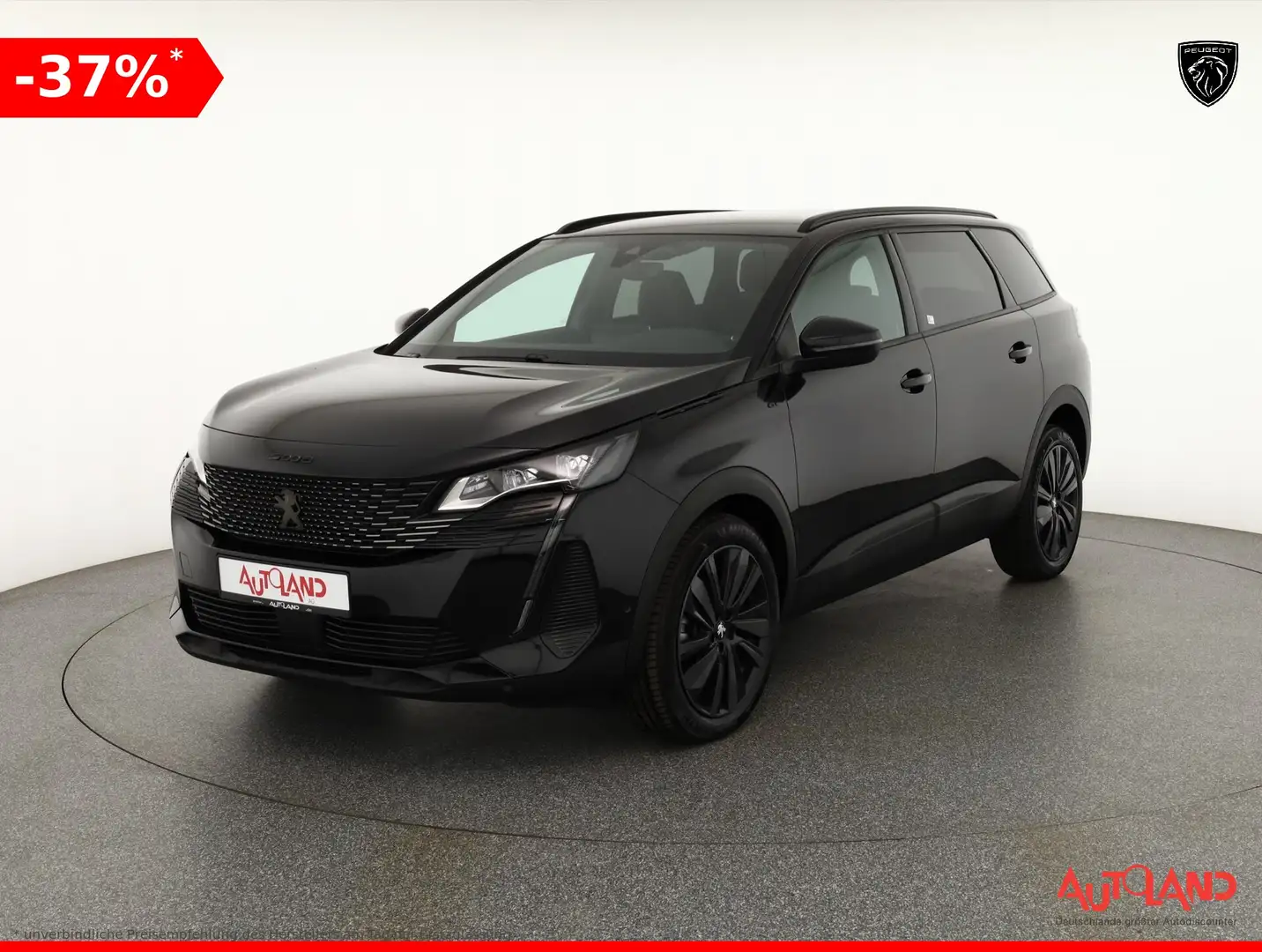 Peugeot 5008 GT 1.2 PureTech 130 Aut. Matrix ACC Navi 7-Si Schwarz - 1